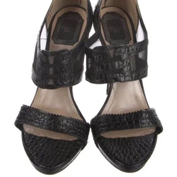 Dior Black Court Heels - Picture 3 of 5